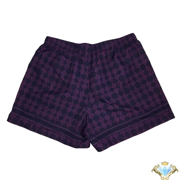 SHEIN Sumwon Men's Mid-Length Boxer Shorts - Size Large Geometric Pattern Lounge - Picture 4 of 7